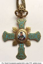 15a. Menší Svatojánský pamětní kříž z roku 1729 - přední strana.JPG