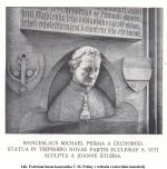 16b. Portrétní busta kanovníka V. M. Pešiny v triforiu svatovítské katedrály.jpg