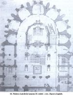 04. Půdorys katedrály koncem 18. století - z tzv. Jägrova kopiáře.jpg