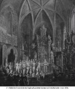 17. Pohled do Svatováclavské kaple při poslední korunovaci českého krále v roce 1836.jpg